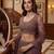mauve net embroidered lehenga choli