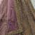 mauve net embroidered lehenga choli