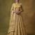 mustard net embroidered lehenga choli