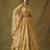 mustard net embroidered lehenga choli