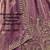mauve silk blend embroidered lehenga choli