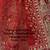 maroon silk embroidered lehenga choli