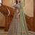 light parrot green net embroidered lehenga choli