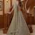 light parrot green net embroidered lehenga choli