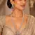 Rhodium finish wedding wear long diamond necklace set