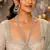 Rhodium finish premium long american diamond necklace set