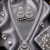 Rhodium finish premium cz long necklace set