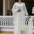 Elegant off white chikankari cotton suit set with dupatta