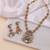 Rama green color kundan necklace set