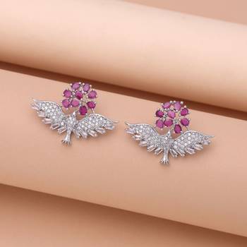 Rani color royal diamond earrings 1