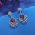 Rani color ethnic diamond earrings
