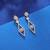 Gold color party wear earrings