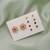 Assorted color 5 in 1 changeable ad stud earrings