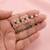 Assorted color 5 in 1 ad stud earrings bundle