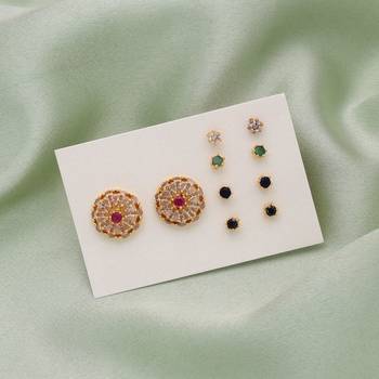Assorted color 5 in 1 ad stud gift set 1