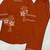 Orange embroidered cotton co-ord set for women