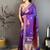 Banarasi pure silk handloom with glod zari saree with blouse
