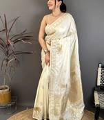 Banarasi pure silk handloom with glod zari saree with blouse
