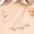 Gold pearl pendant chain, designed for women who appreciate minimal luxury