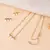 Gold pearl pendant chain, designed for women who appreciate minimal luxury