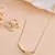 Add this versatile pendant chain refined contemporary finish to every look.