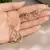 Premium gold plated heart shape pendant chain set for women