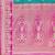 Women's ethnic banarasi silk blend saree | rama green color with pink border for festive & bridal functions