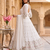 Premium off-white designer anarkali suit for wedding