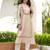Ivory Floral Resham Emrboidered A-Line Silk Kurta Set-2