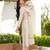 Ivory Floral Resham Emrboidered A-Line Silk Kurta Set-2