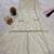 Off white embroidery crunchy georgette silk full stitched sharara palazzo suit set