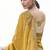 Mustard tissue silk with jaquard with designer blouse wedding wear saree