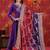 Purple Zari Embroidered Anarkali Set with Ombre Dupatta