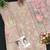Peach floral lace embroidery & sequence work pakistani salwar suit