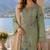Green silk semi stitched suit with embroidery & sequence work