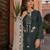 Mahendi embroidered faux georgette semi stitched salwar suit