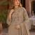 Brawon fox georgette embroidered semi stitched salwar suit