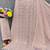 Pink fox georgette semi stitched suit with embroidered sequence work