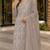 Chiku faux georgette semi stitched suit with embroidery & sequence work
