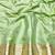 Light green zari woven banarasi silk traditional saree with blouse piece