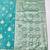 Light blue zari woven banarasi silk traditional saree with blouse piece