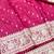 Rani zari woven banarasi silk traditional saree with blouse piece