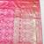 Pink zari woven banarasi silk traditional saree with blouse piece