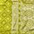 Lime zari woven banarasi silk traditional saree with blouse piece
