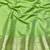 Light green zari woven banarasi silk traditional saree with blouse piece