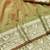 Mehendi zari woven banarasi silk traditional saree with blouse piece