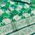 Green zari woven banarasi silk traditional saree with blouse piece