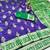 Purple zari woven baluchari silk traditional saree with blouse piece
