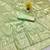 Light green zari woven banarasi silk traditional saree with blouse piece