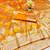 Gold zari woven banarasi silk traditional saree with blouse piece
